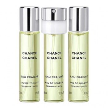 Chanel Chance Eau Fraiche, Refill Pocket Spray (3 x 20 ml)
