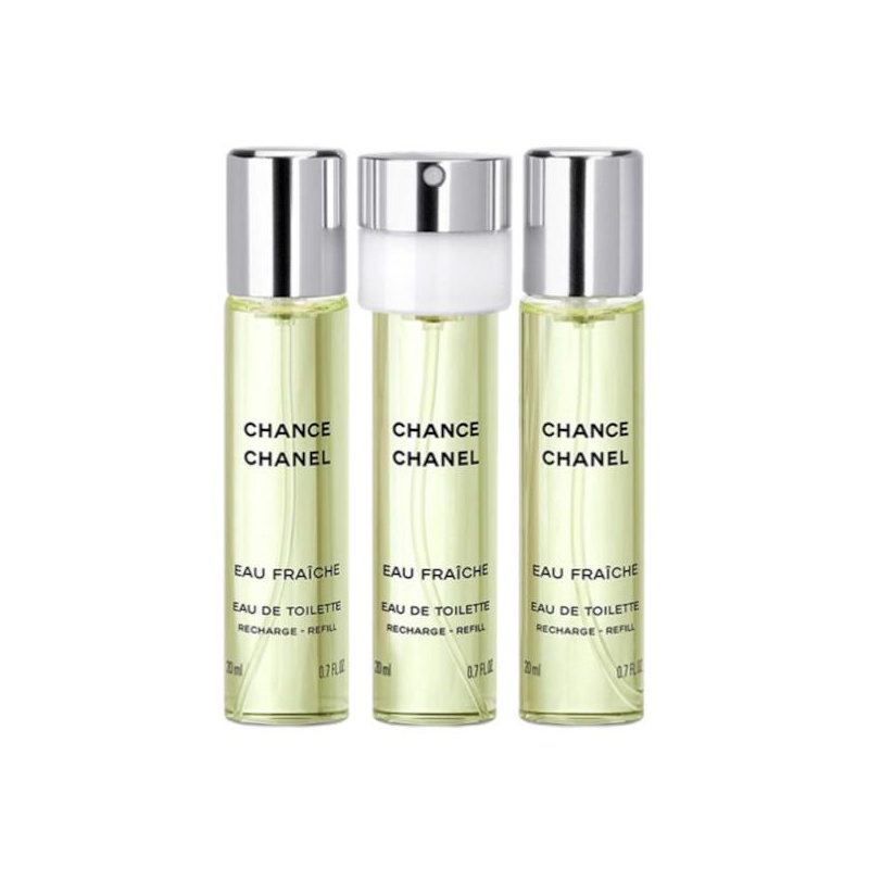 Chanel Chance Eau Fraiche, Nachfüllung Taschenspray (3 x 20 ml)