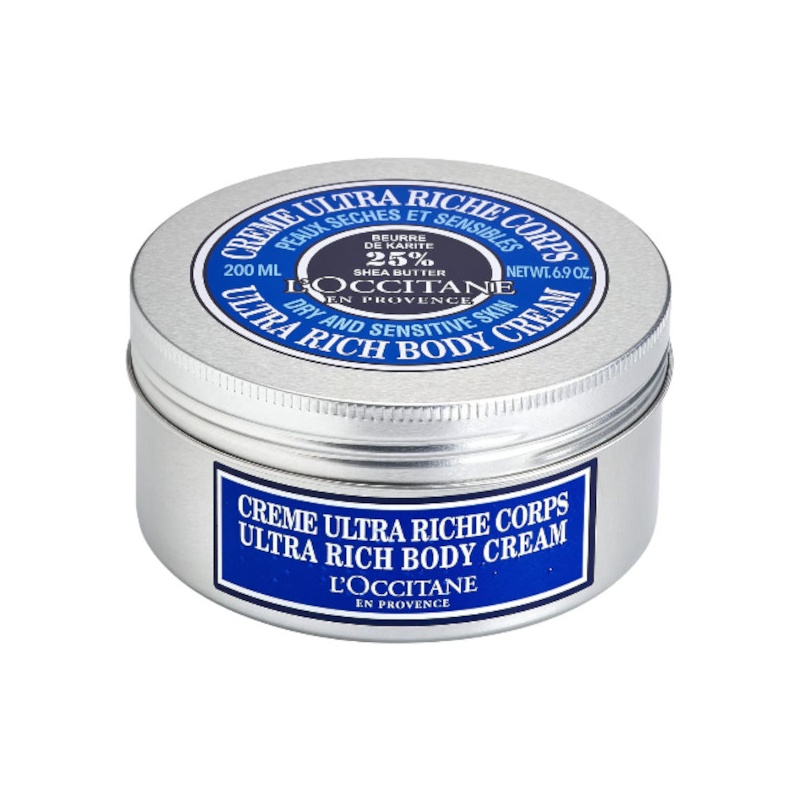 L'Occitane Shea Butter Ultra Rich Body Cream, 200ml