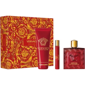 Versace Eros Flame Set, 100ml + SG150ml + 10ml 8011003889327