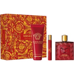 Versace Eros Flame Set, 100ml + SG150ml + 10ml 8011003889327